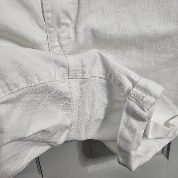 Lane Bryant Boyfriend Fit Midi Jean Short - Picture 3 of 5